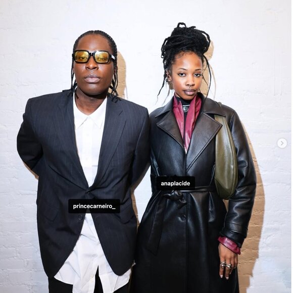 Free People Deadwood Terra Recycled Leather Trench Coat - Large  - NWT - Picture 11 of 16